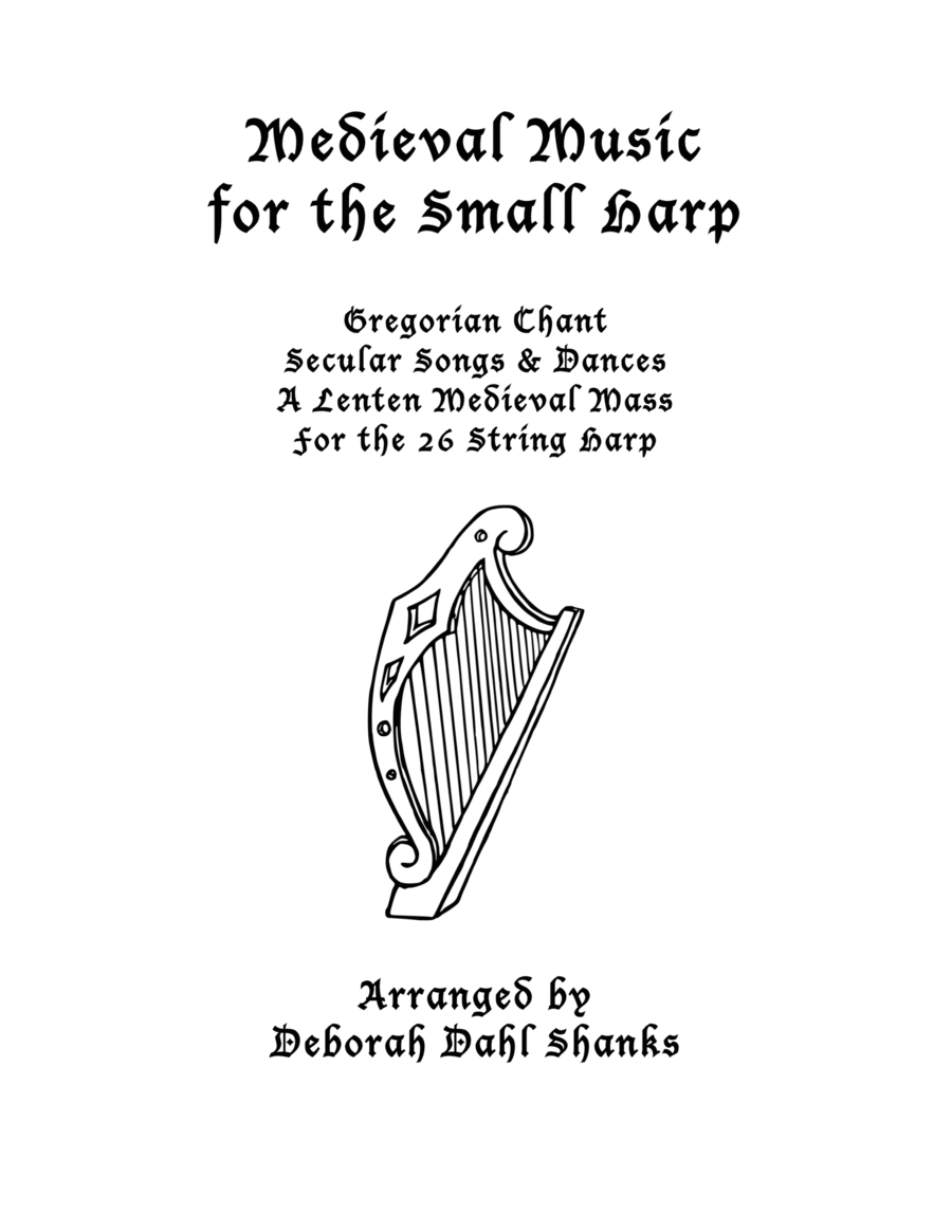 Medieval harp music sales