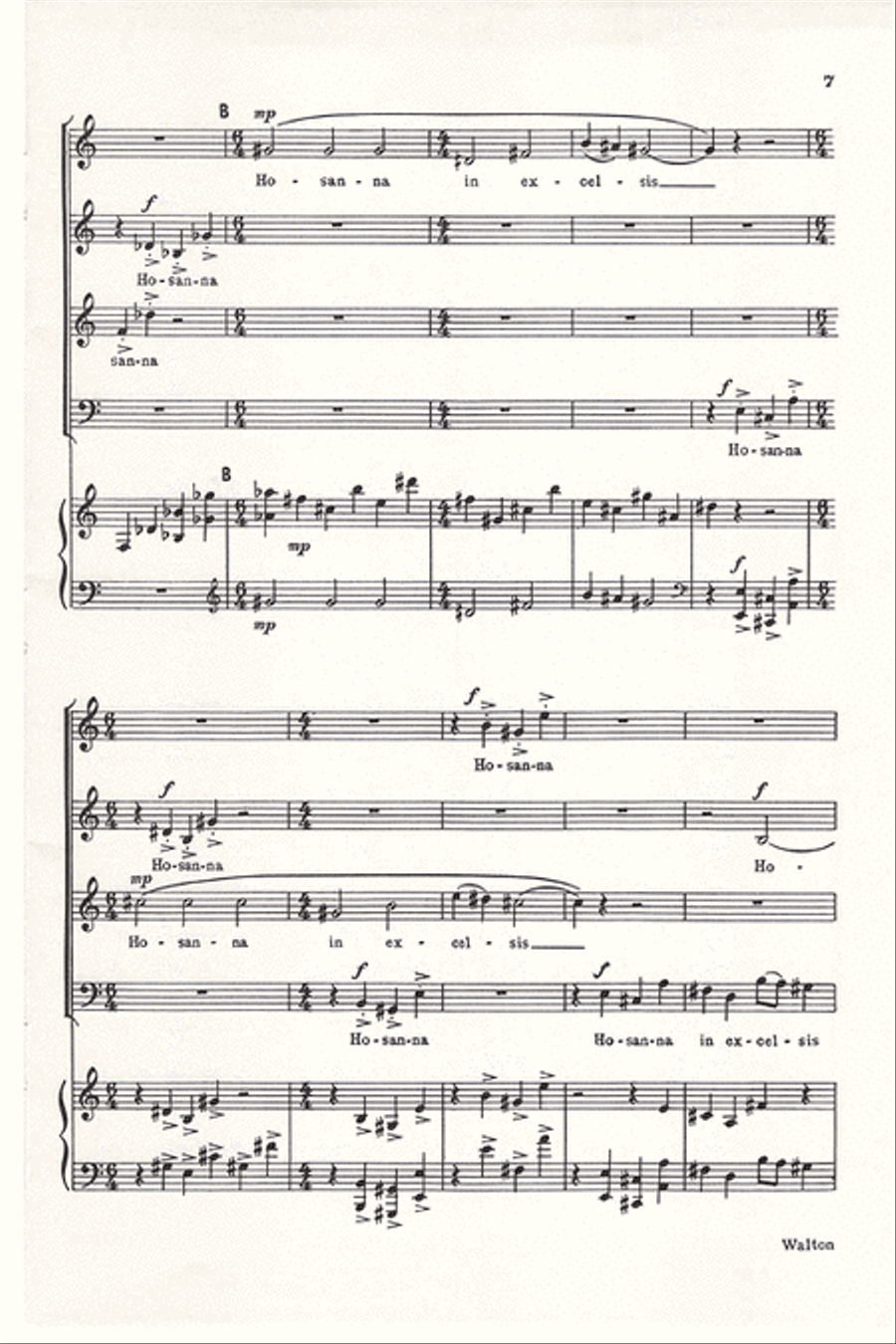 Hosanna (SATB divisi) Divisi scores gallery preview page 6
