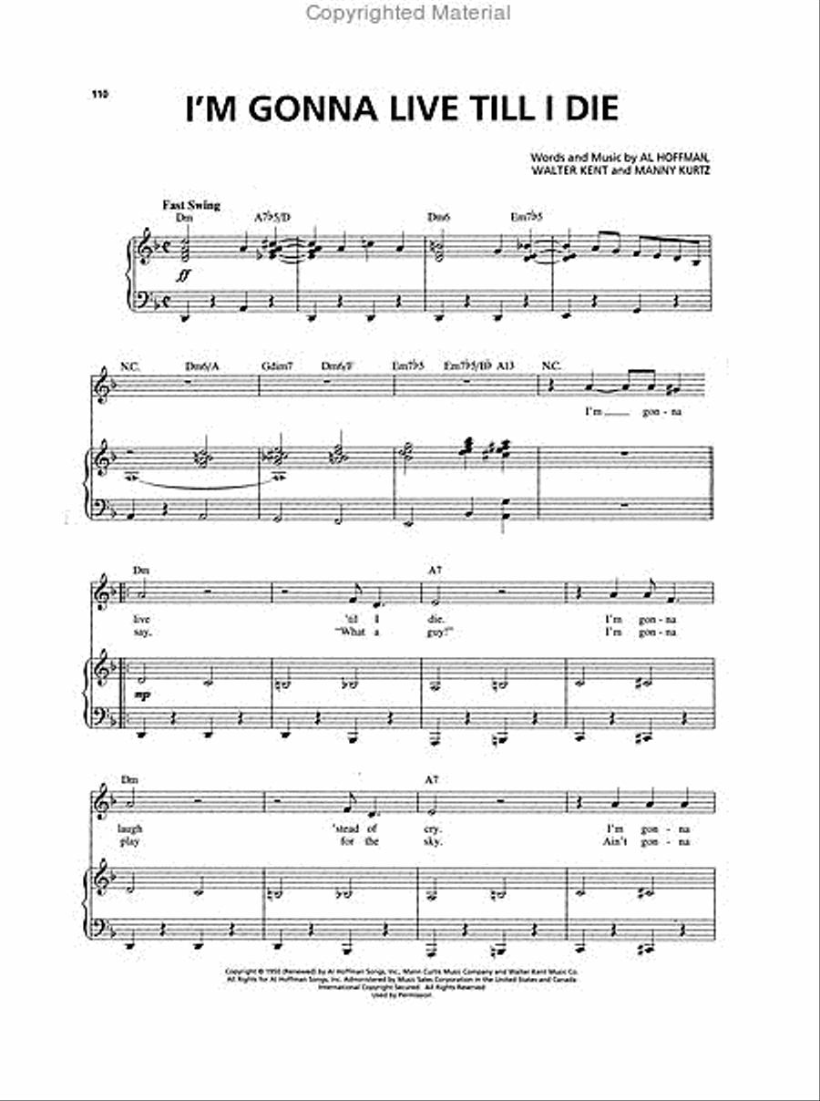 The Very Best of the Rat Pack Voice scores gallery preview page 4
