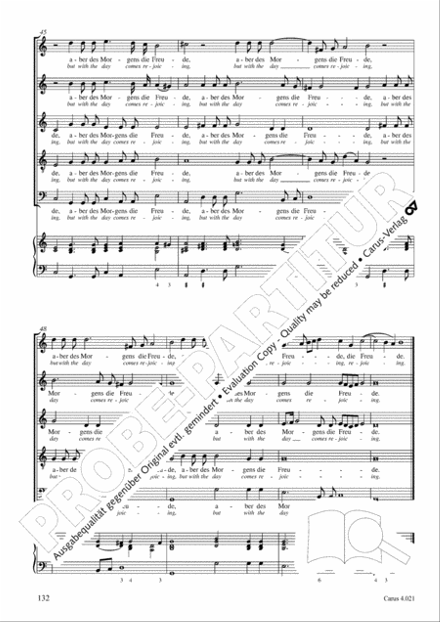 Schein: Israelsbrunnlein. Fontana d'Israel. Complete edition Choir scores gallery preview page 139