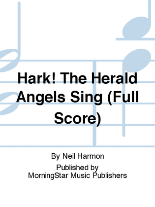 Book cover for Hark! The Herald Angels Sing (Full Score)