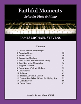 Faithful Moments - Flute & Piano Book