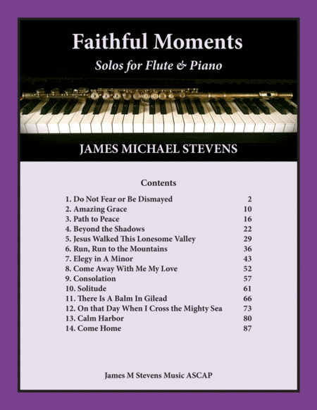 Faithful Moments - Flute & Piano Book image number null