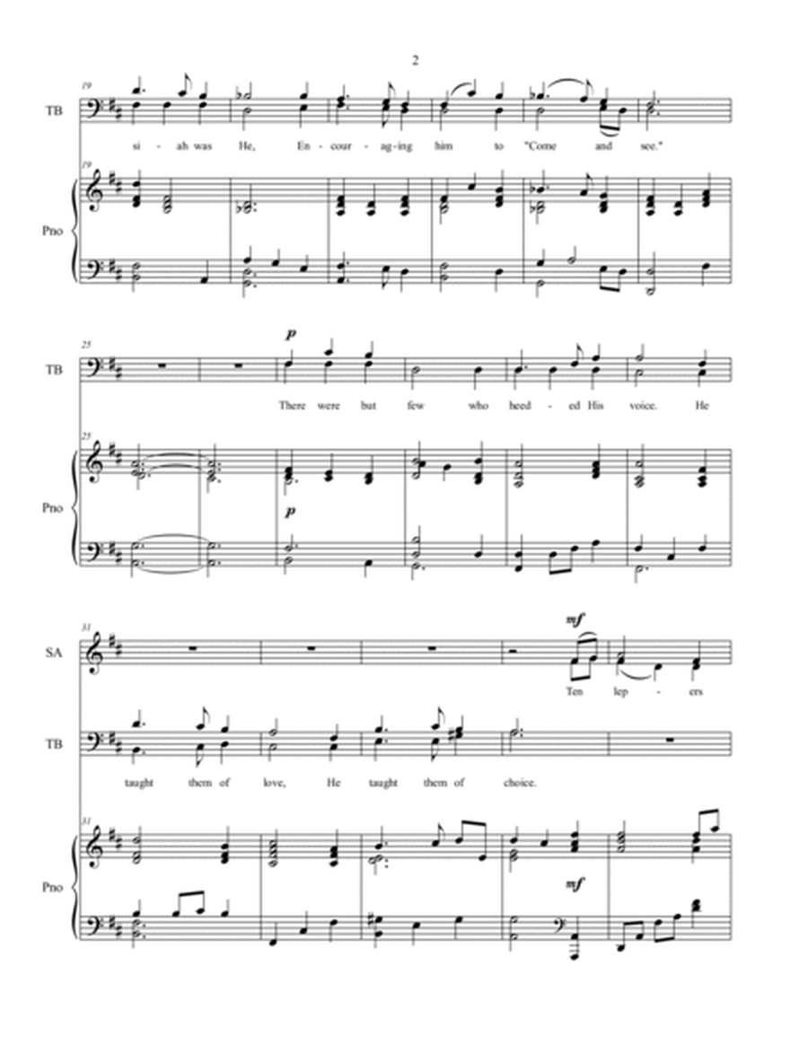 Come and See, sacred music for SATB Choir image number null