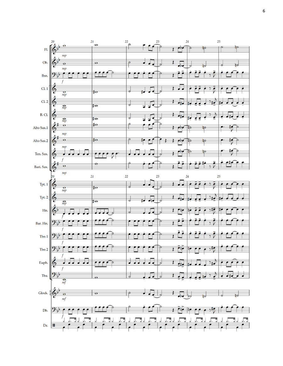 You've Got A Friend In Me Concert Band scores gallery preview page 6