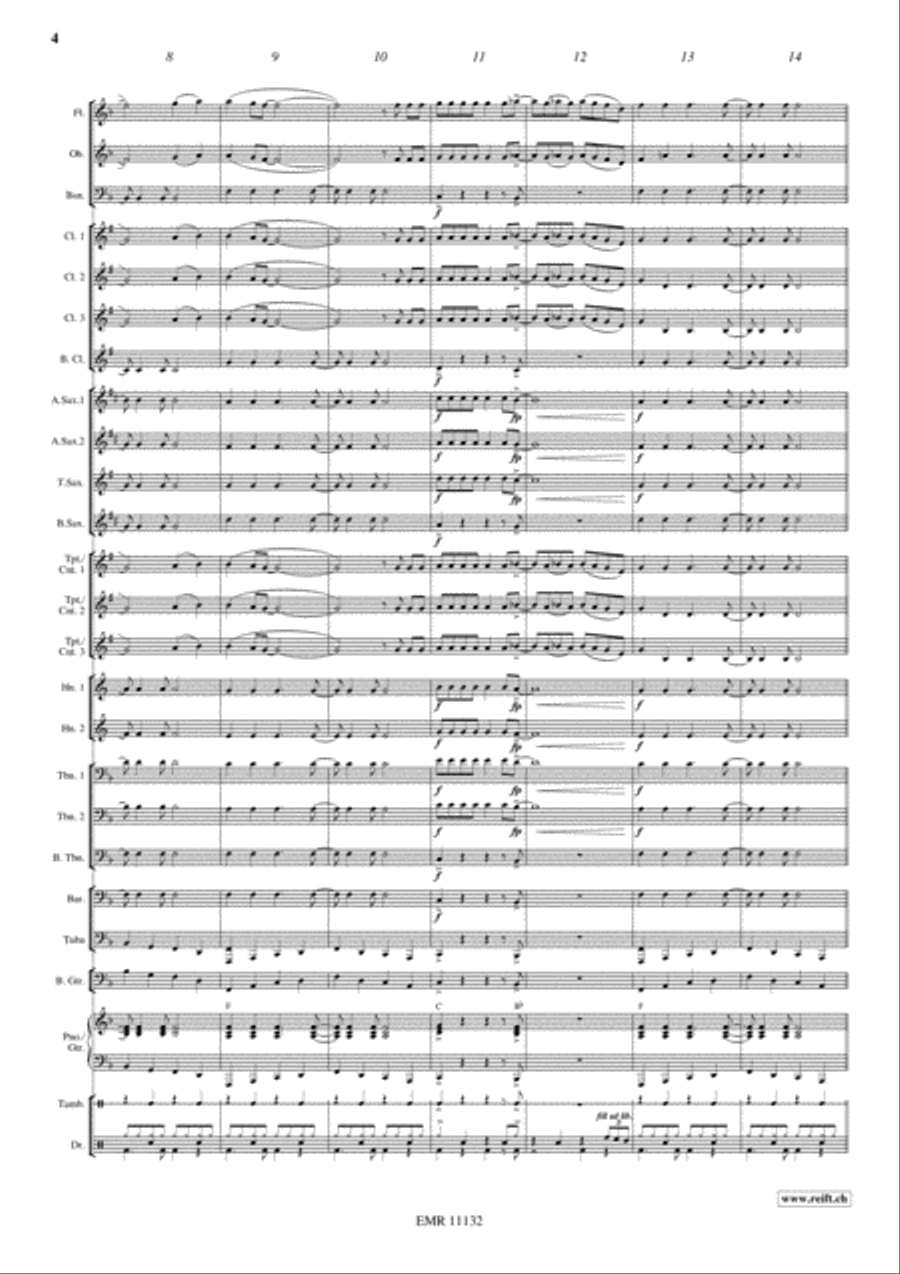 Barbara Ann Barbara Ann Concert Band scores gallery preview page 5