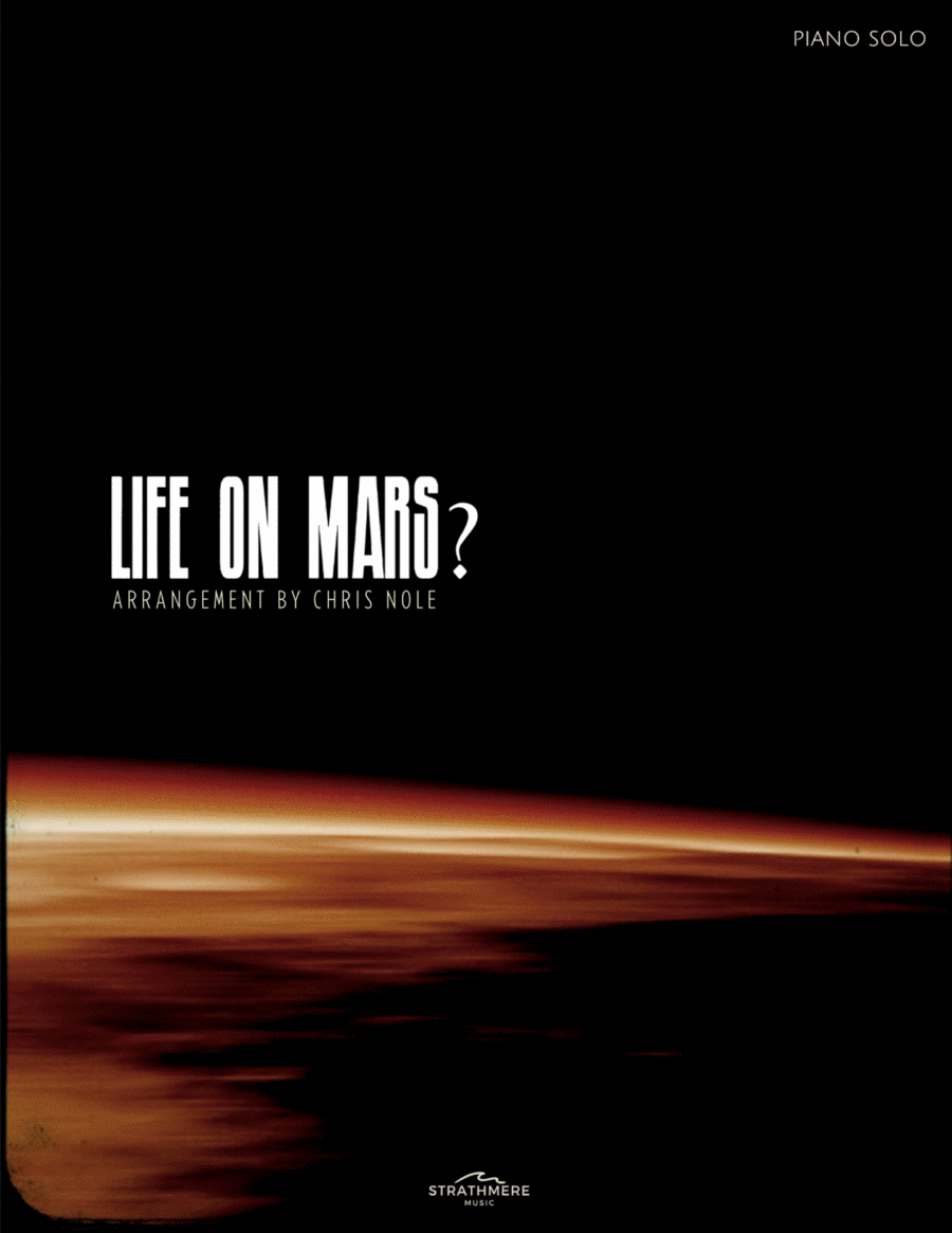Life On Mars Piano Solo scores gallery preview page 1