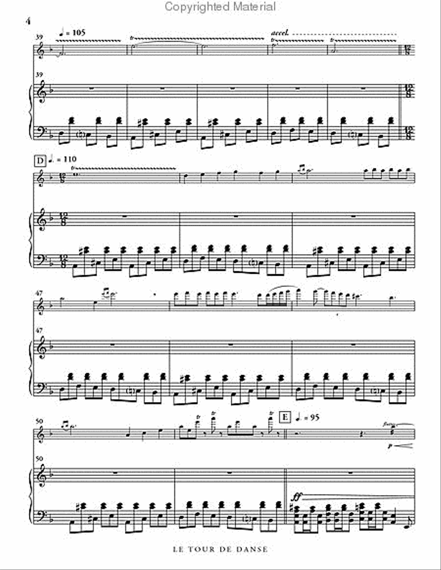 <br>Sheet music extract