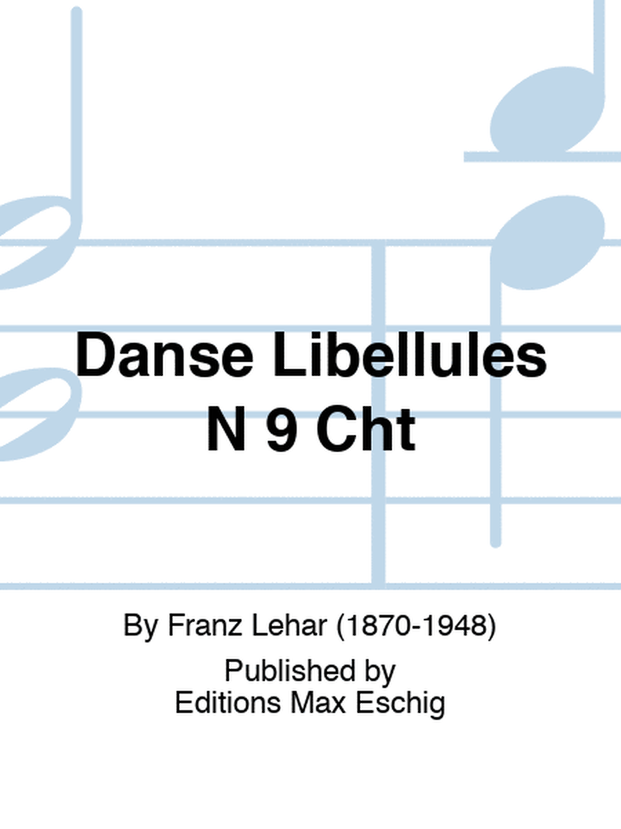 Danse Libellules N 9 Cht
