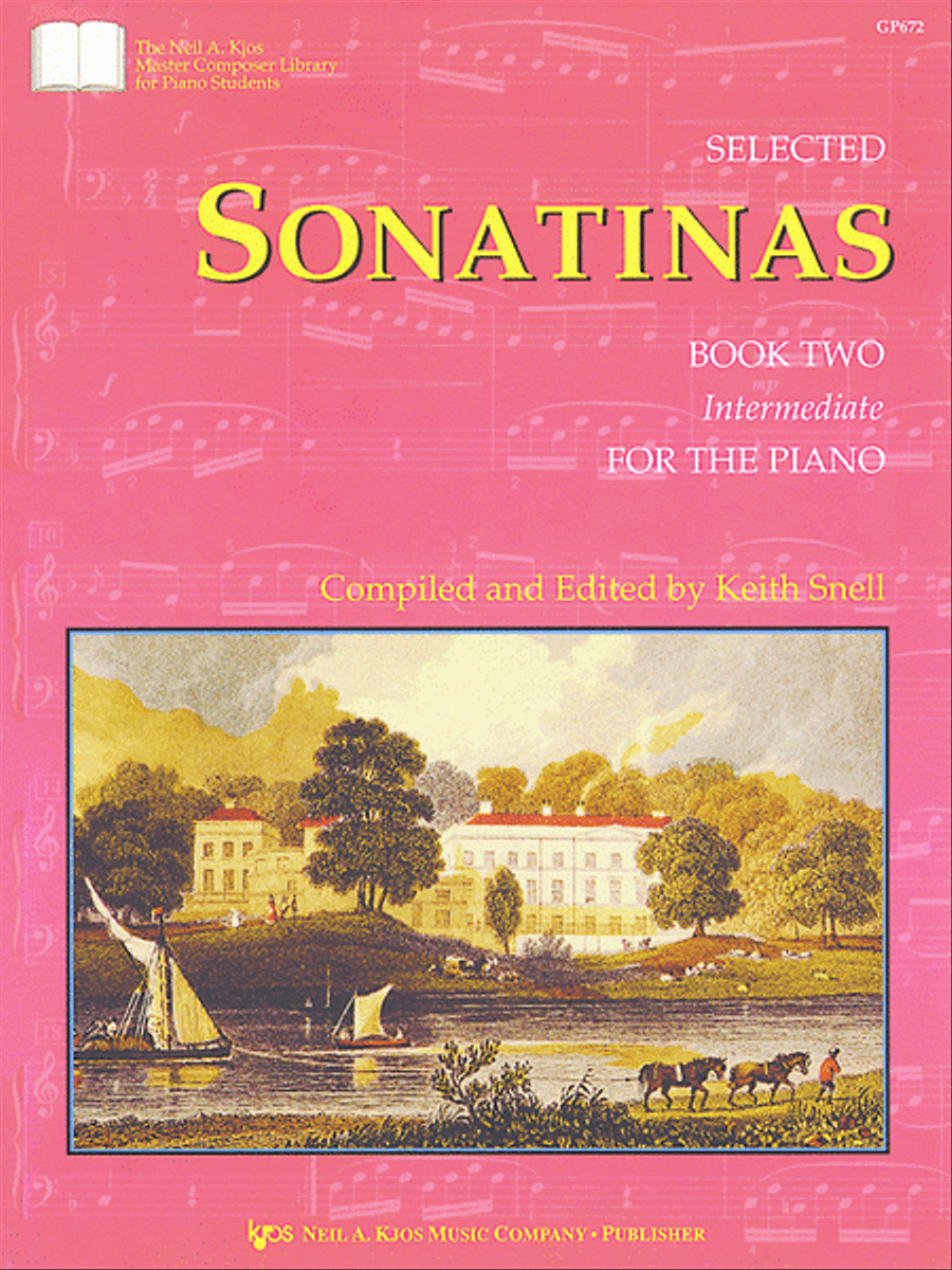 Selected Sonatinas, Book 2 Piano Solo scores gallery preview page 1