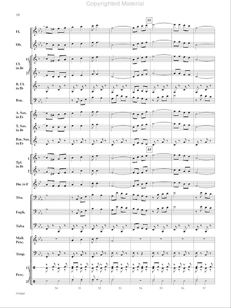 Advance Concert Band scores gallery preview page 11