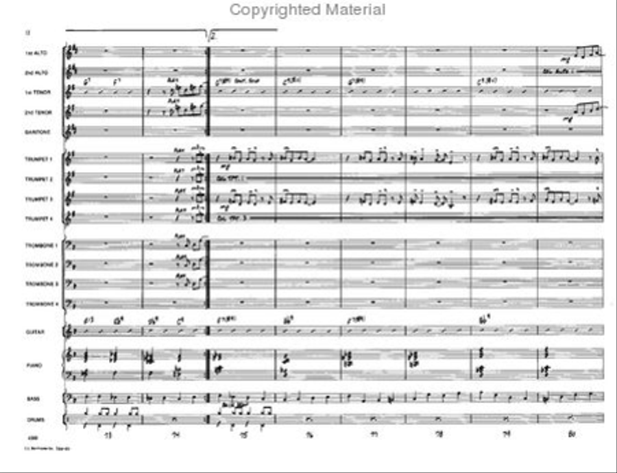 Duke It Out! Jazz Ensemble scores gallery preview page 11