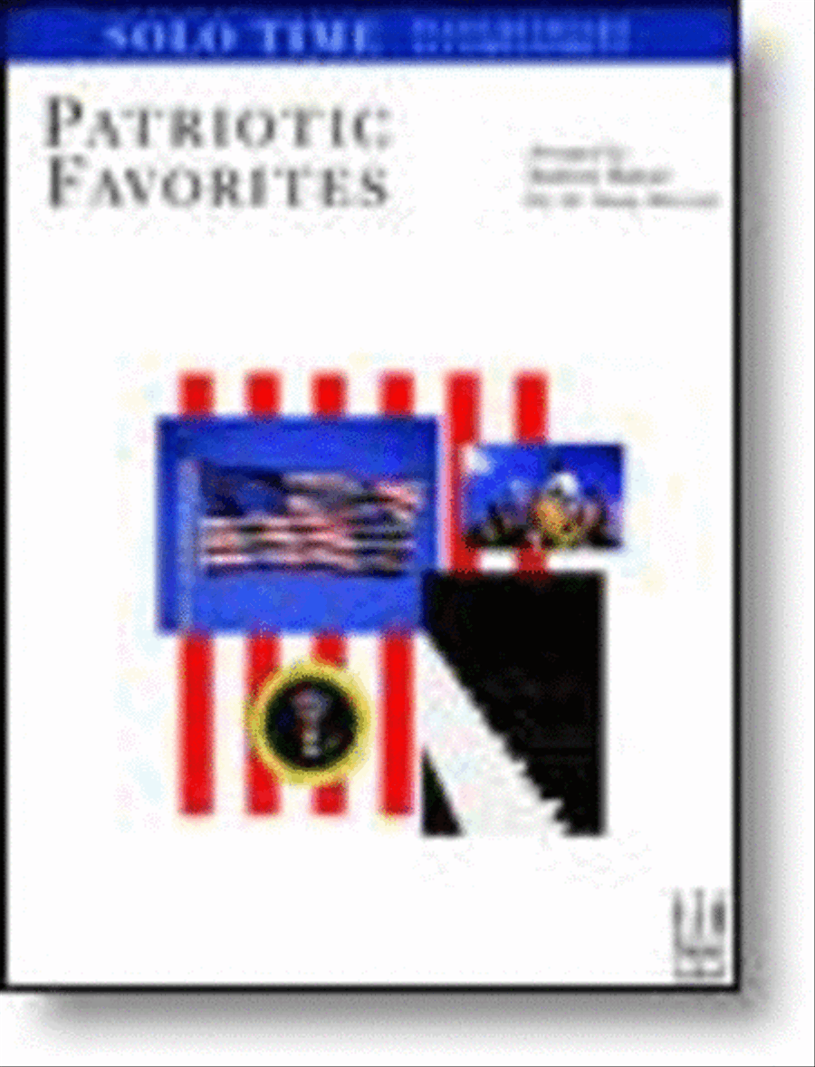 Solo Time Patriotic Favorites for Piano/Keyboard Accompaniment Piano and Keyboard scores gallery preview page 1