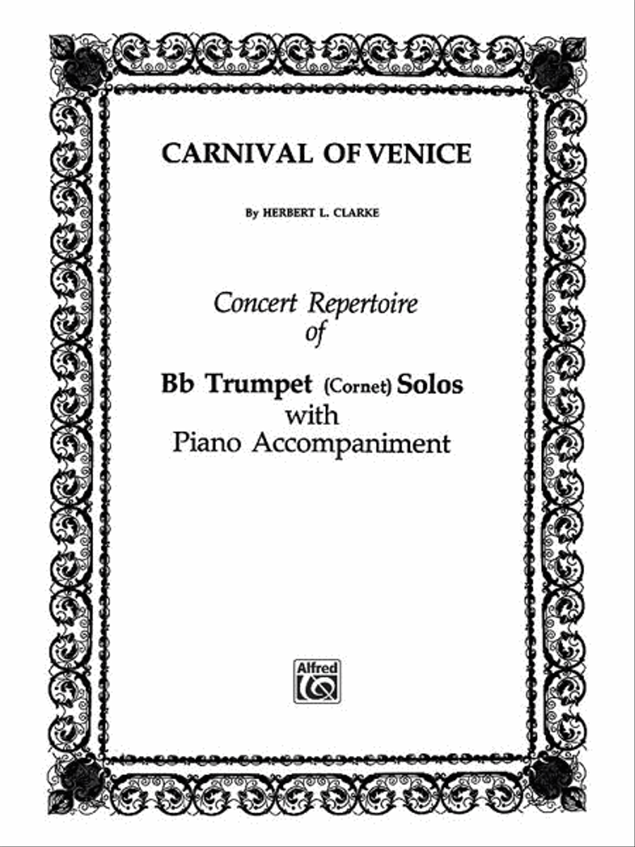 Carnival of Venice (Variations) Small Ensemble scores gallery preview page 1