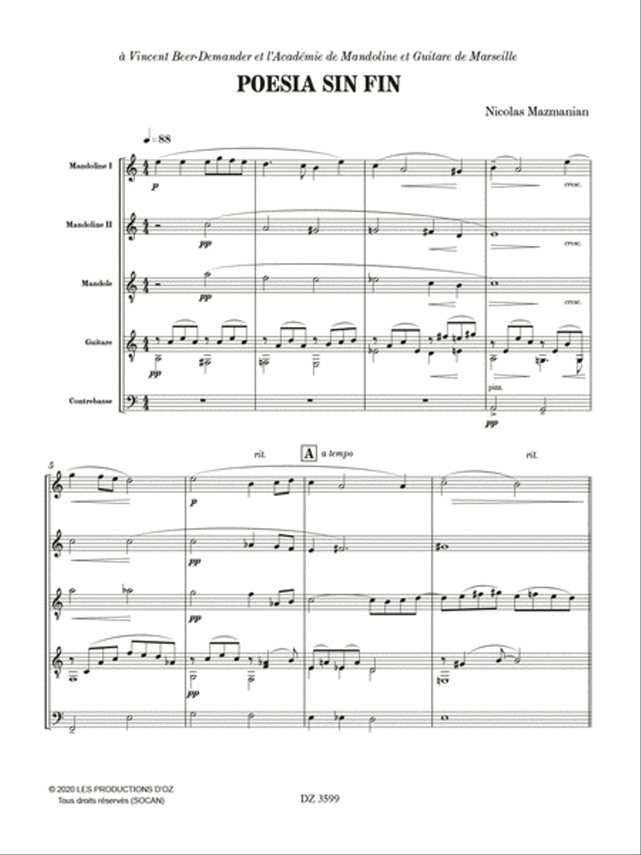 Poesia sin fin Poesia sin fin Orchestra scores gallery preview page 2