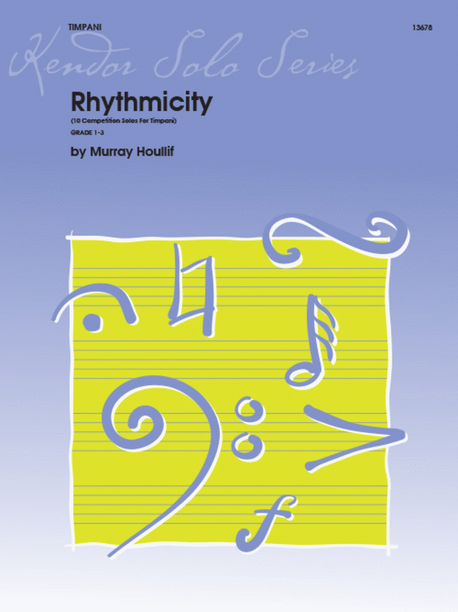 Rhythmicity (10 Competition Solos For Timpani) Percussion scores gallery preview page 1
