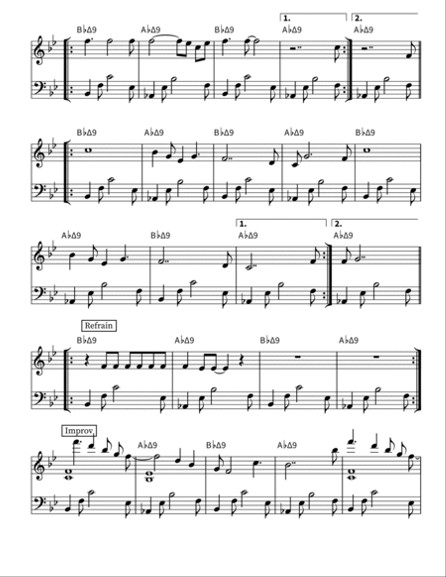Creator Has A Master Plan Double Bass scores gallery preview page 2