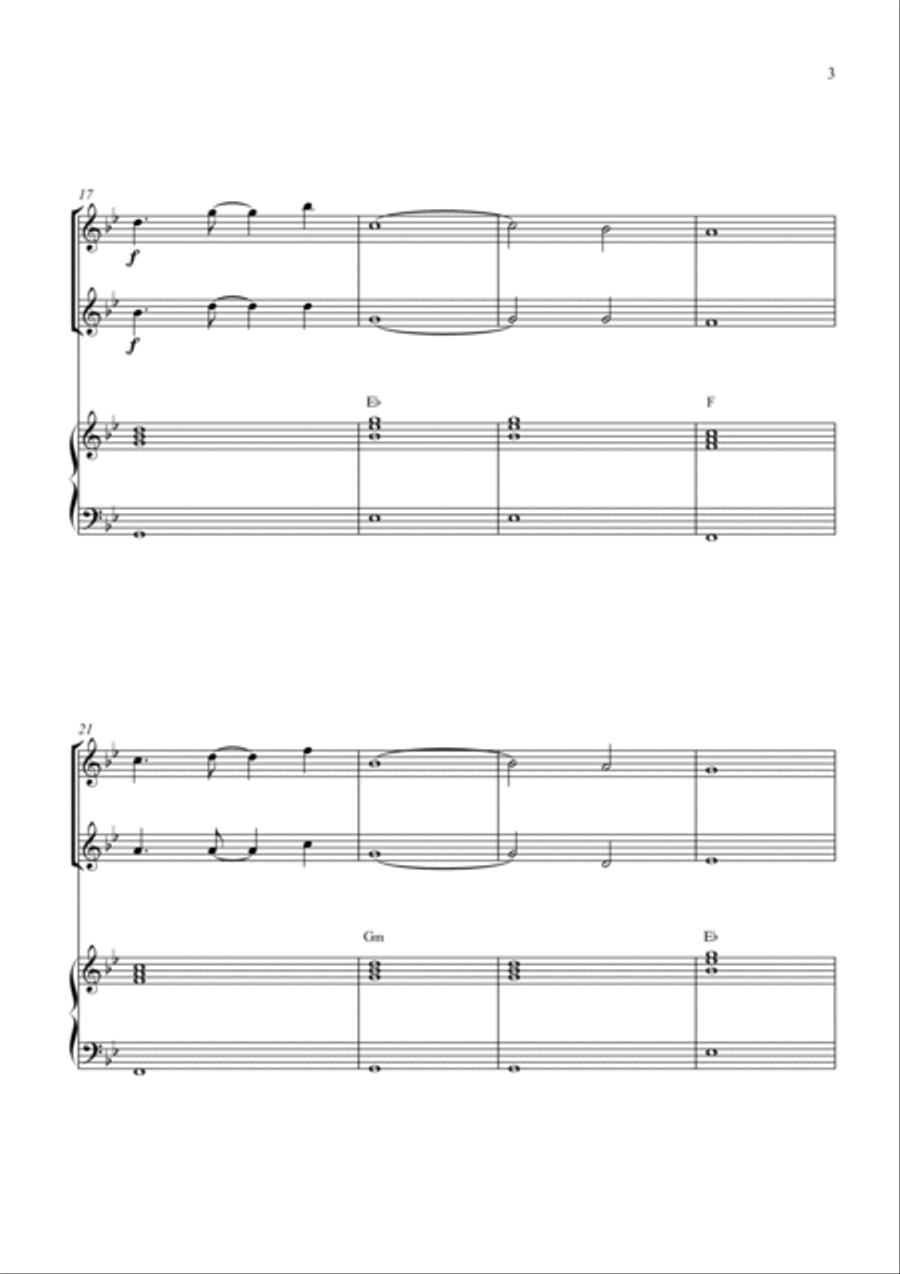 Now We Are Free Now We Are Free Flute Duet scores gallery preview page 3