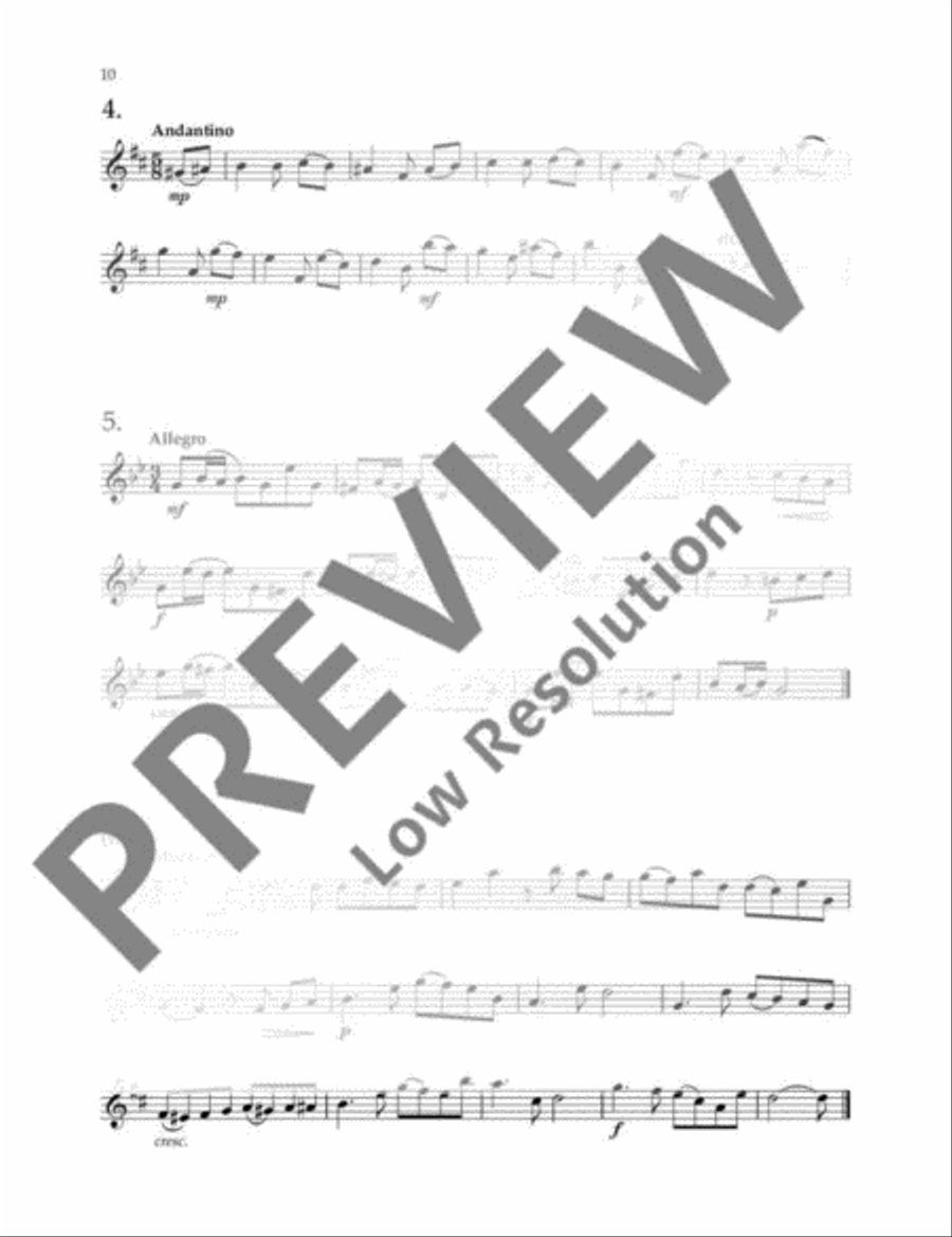 Oboe Sight-Reading 2 Oboe Solo scores gallery preview page 11