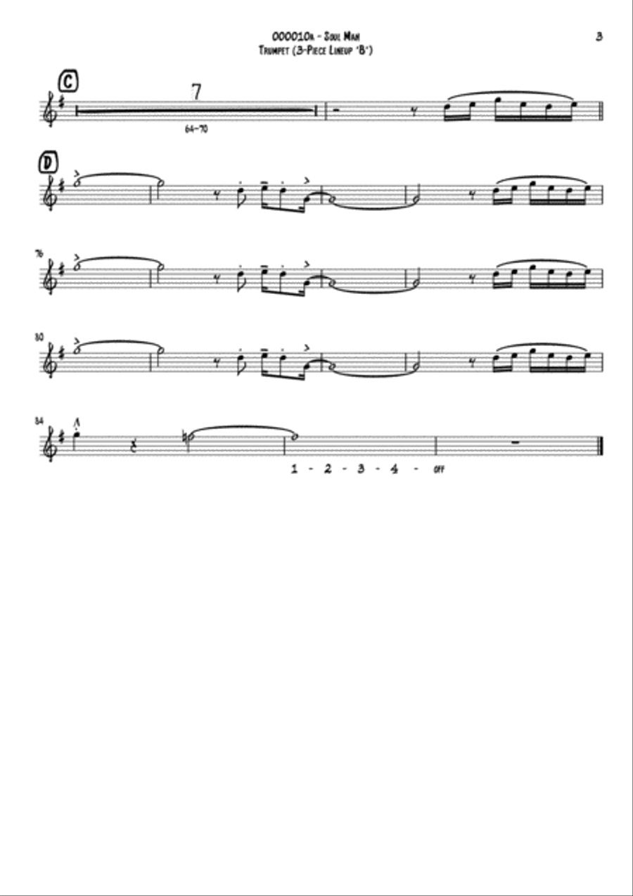 Soul Man Small Ensemble scores gallery preview page 3