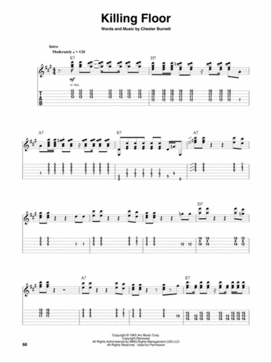 Blues Standards Blues Standards Electric Guitar scores gallery preview page 5