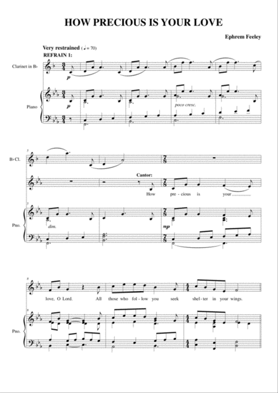How Precious is Your Love Choir scores gallery preview page 2