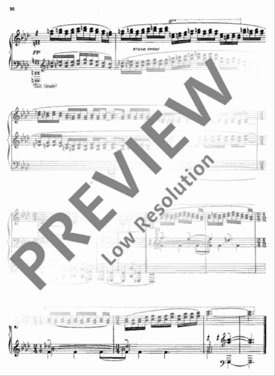 13 Préludes Piano Solo scores gallery preview page 17
