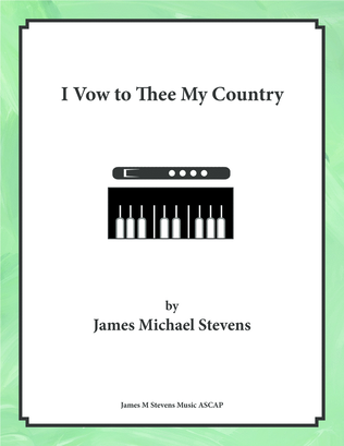 Book cover for I Vow to Thee My Country - Flute & Piano