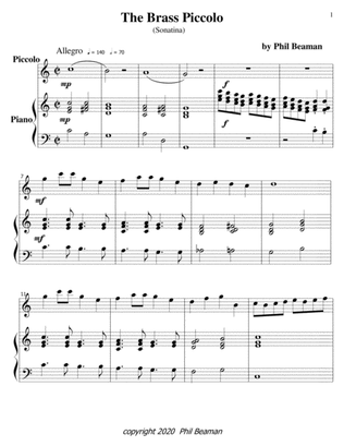 The Brass Piccolo-piccolo/piano