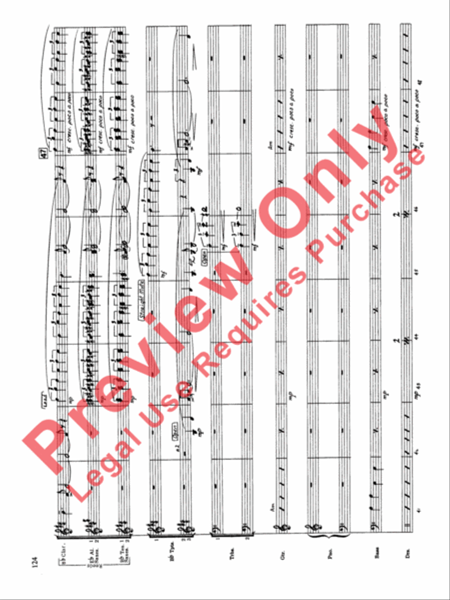 Original Big Band Sounds Big Band scores gallery preview page 125