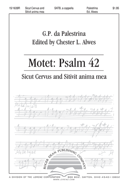 Motet Psalm 42 image number null