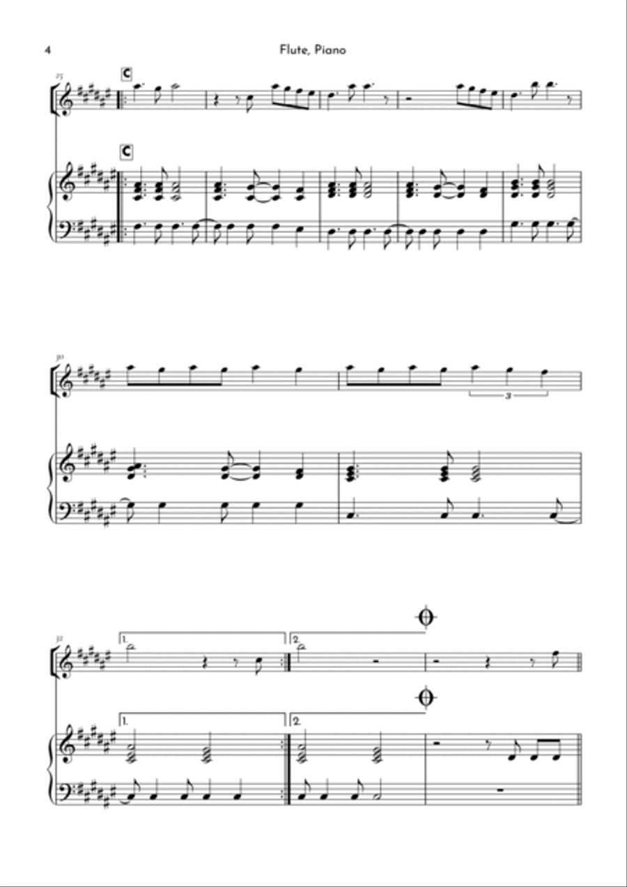 305 305 Flute Solo scores gallery preview page 4