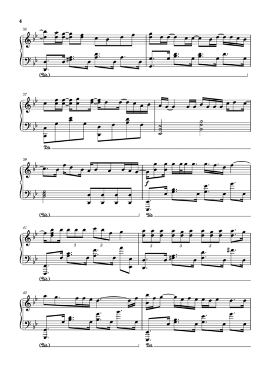 Film Out Film Out Piano Solo scores gallery preview page 4