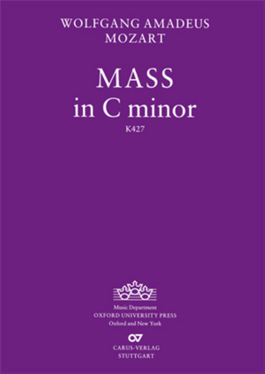 Mass in C Minor, K. 139/47a Waisenhaus 4-Part scores gallery preview page 1