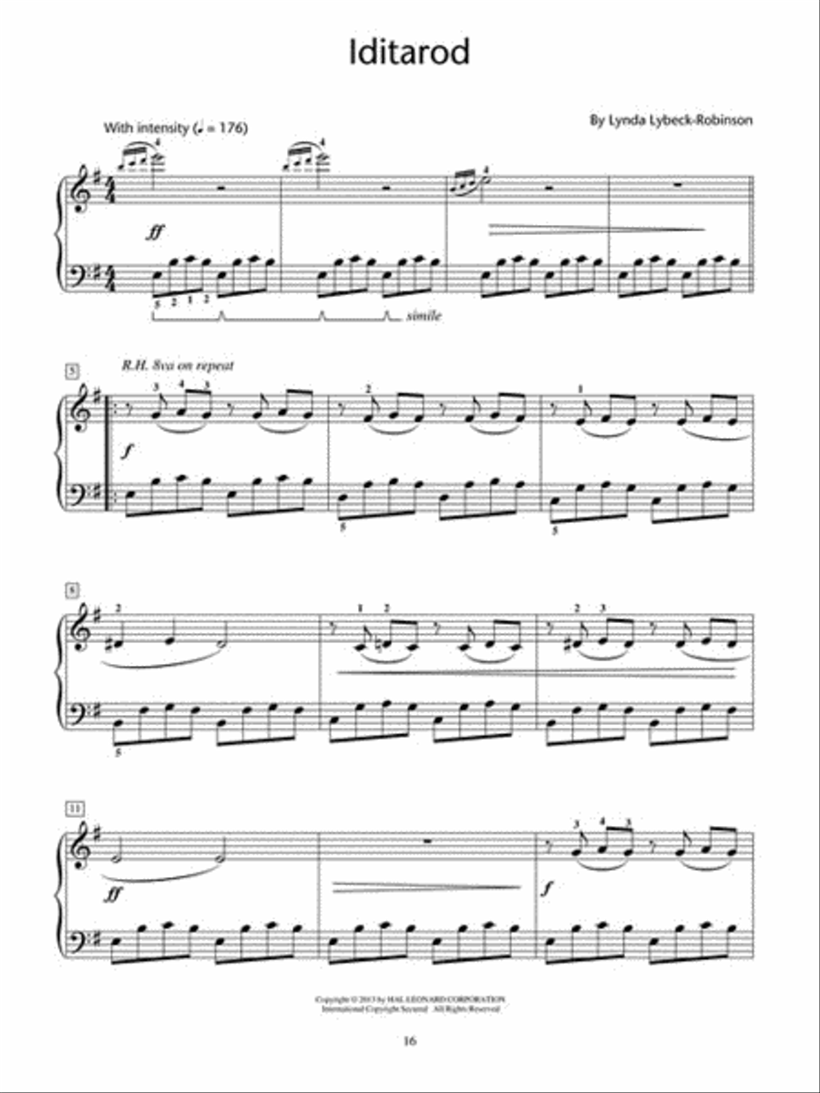 Alaska Sketches Alaska Sketches Piano Method scores gallery preview page 4