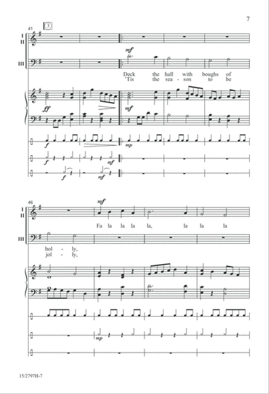 Be Glad This Festive Day 3-Part scores gallery preview page 8