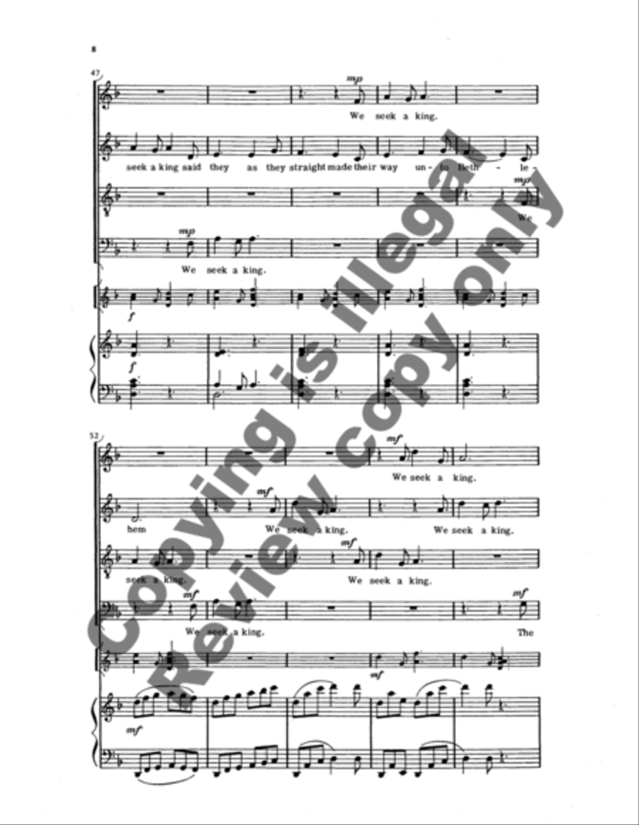 Ringeltänze 2. O Hark the Bell's Glad Song 4-Part scores gallery preview page 12