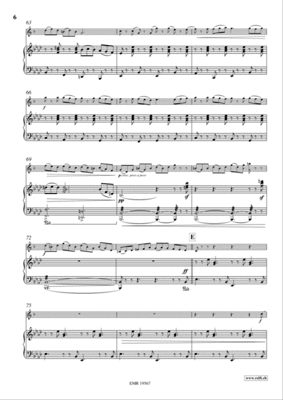 Prelude & Dances Voice Solo scores gallery preview page 6