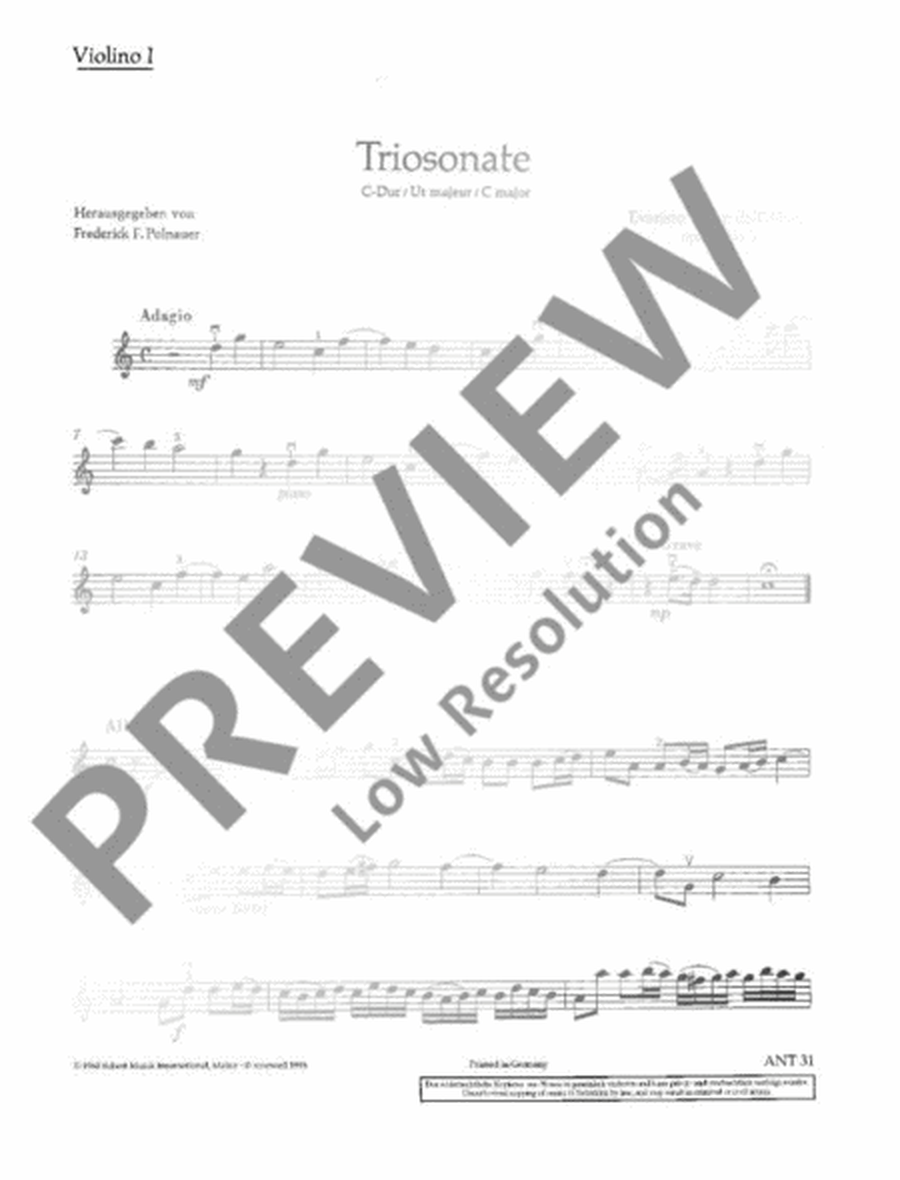 Triosonata C Major