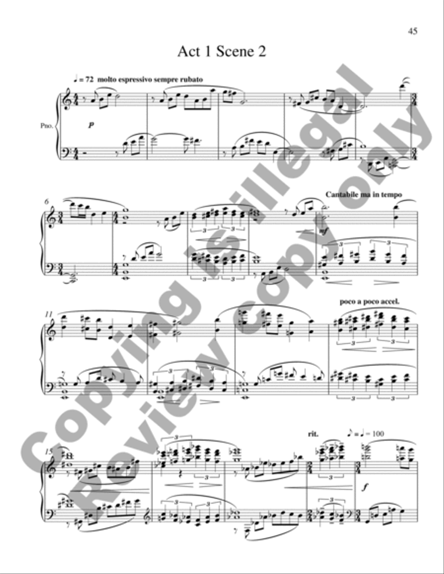Riders of the Purple Sage Men's Choir scores gallery preview page 21