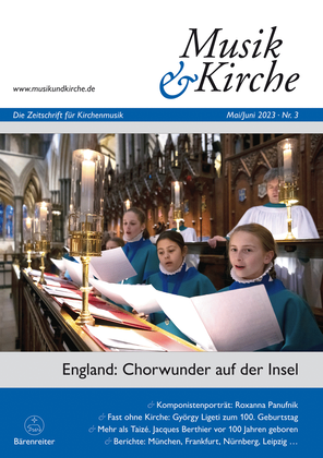 Musik & Kirche, Heft 3/2023
