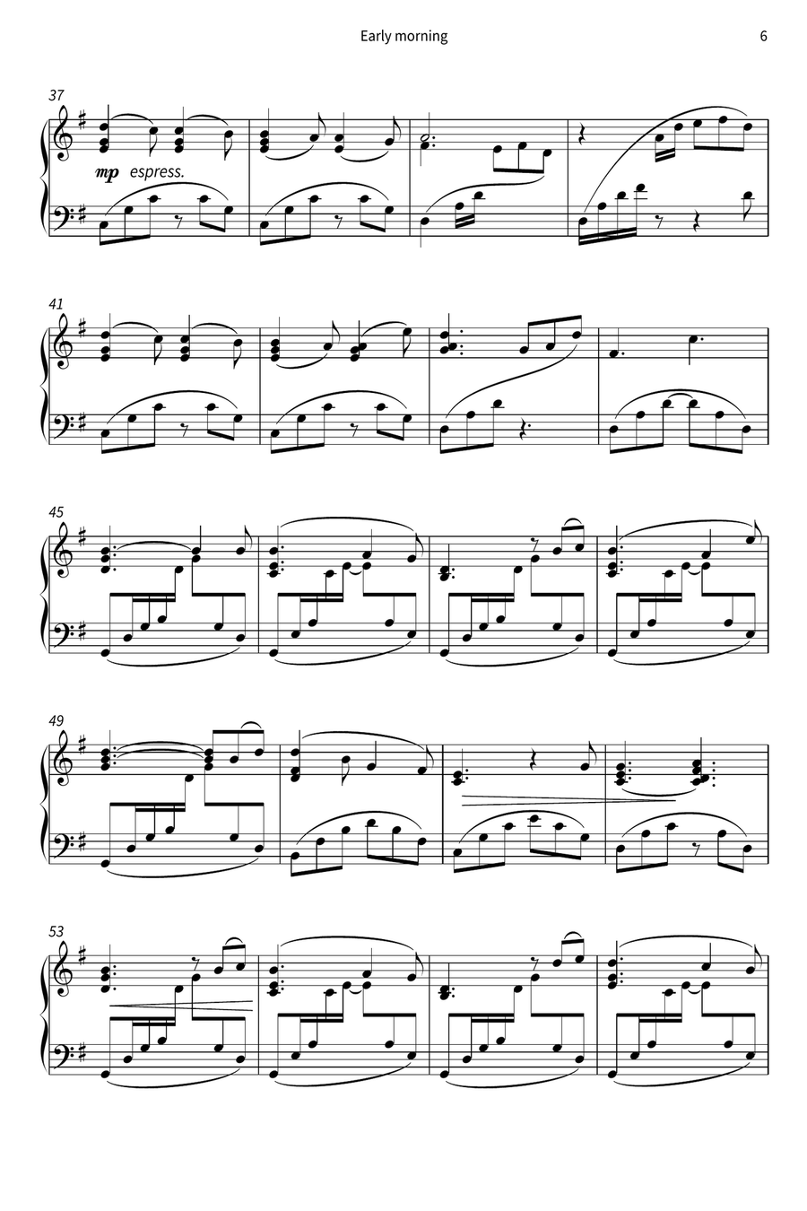 Beyond Boundaries Beyond Boundaries Piano Solo scores gallery preview page 7