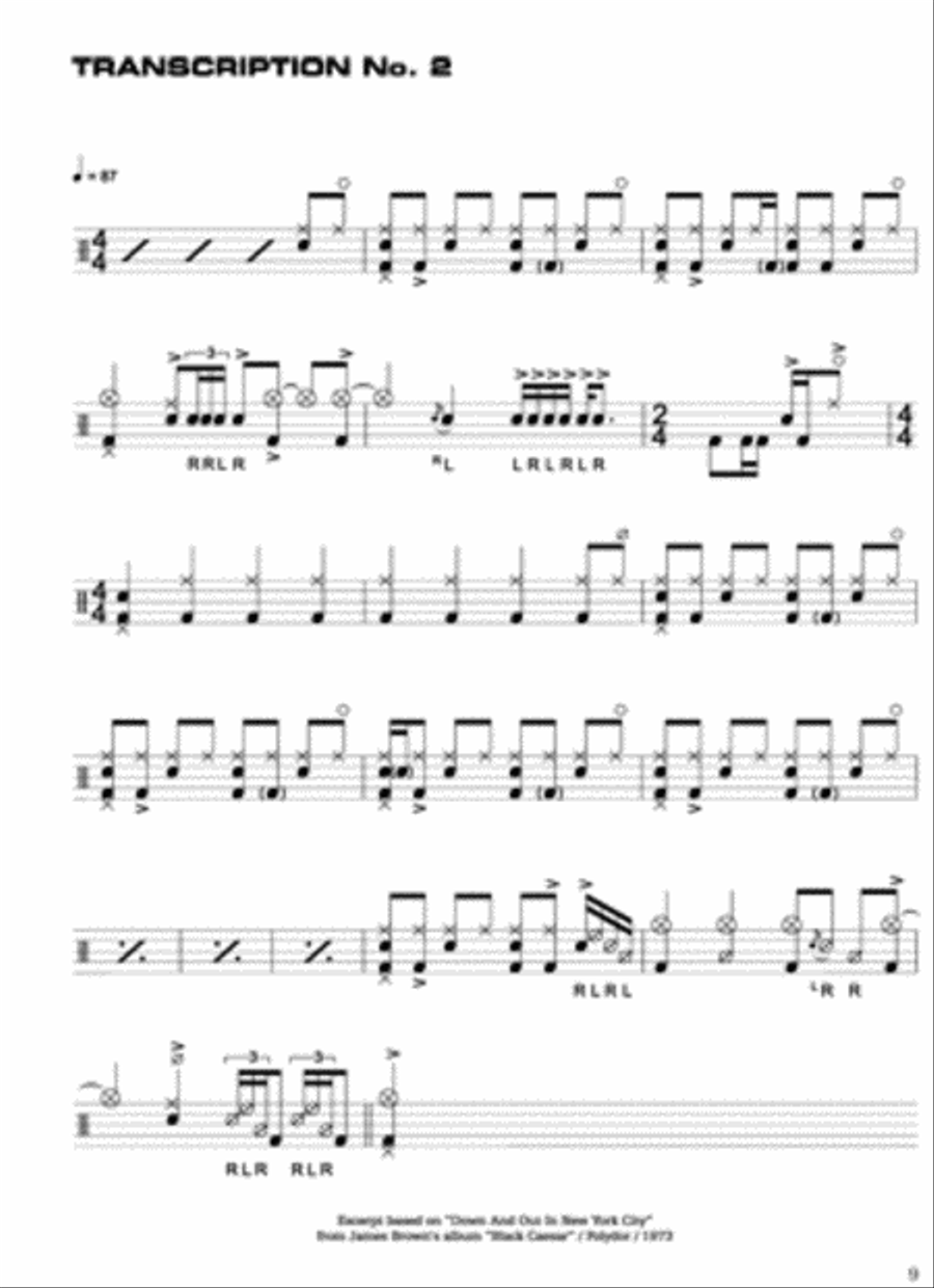 Steve Gadd Transcriptions Drum Set scores gallery preview page 5
