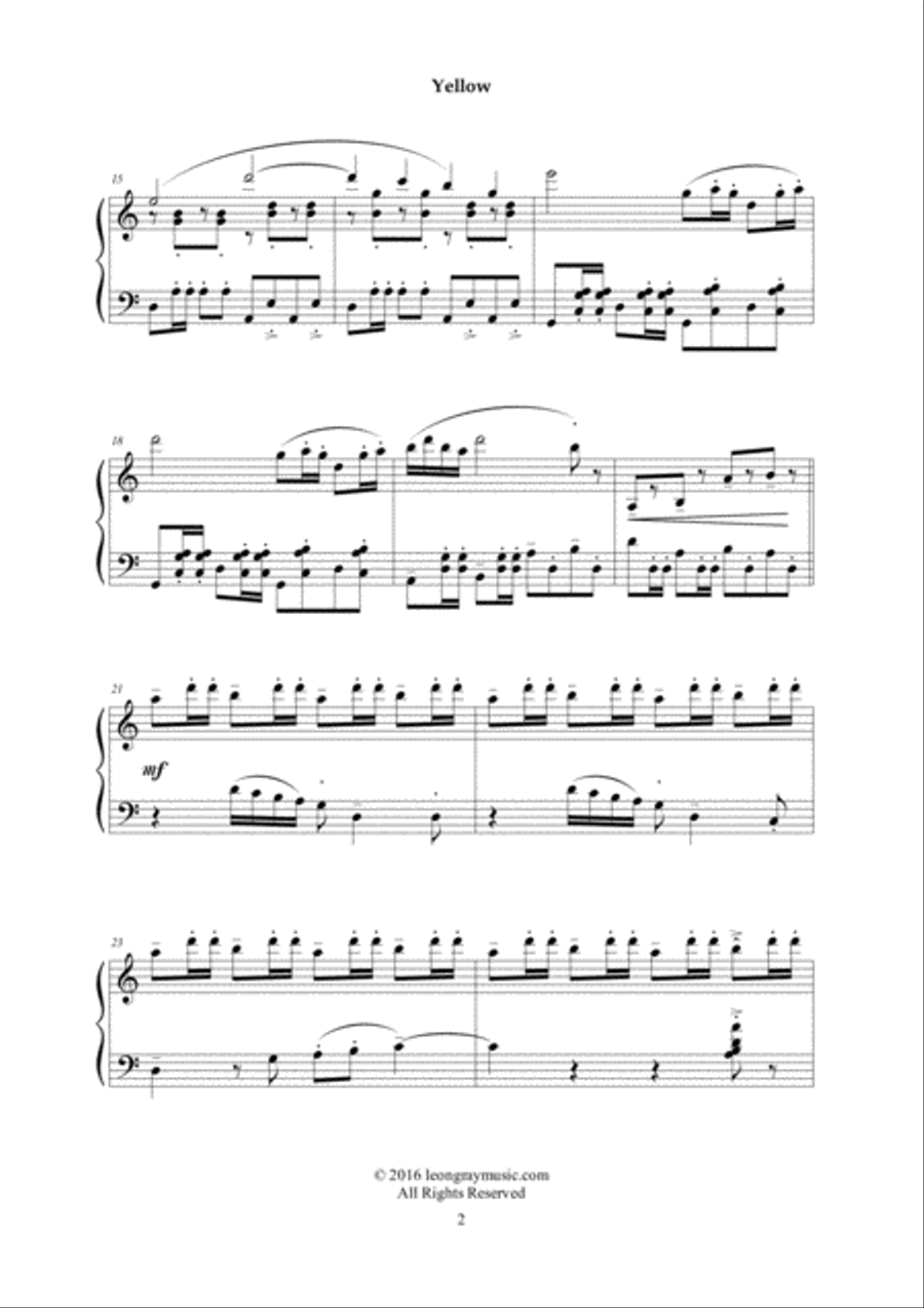 Yellow - Mvt. 3 from "Arc En Ciel" image number null