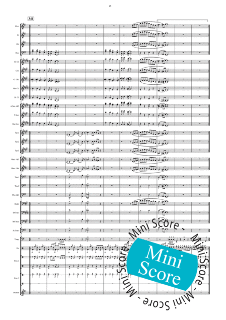 Car Concert Band scores gallery preview page 49