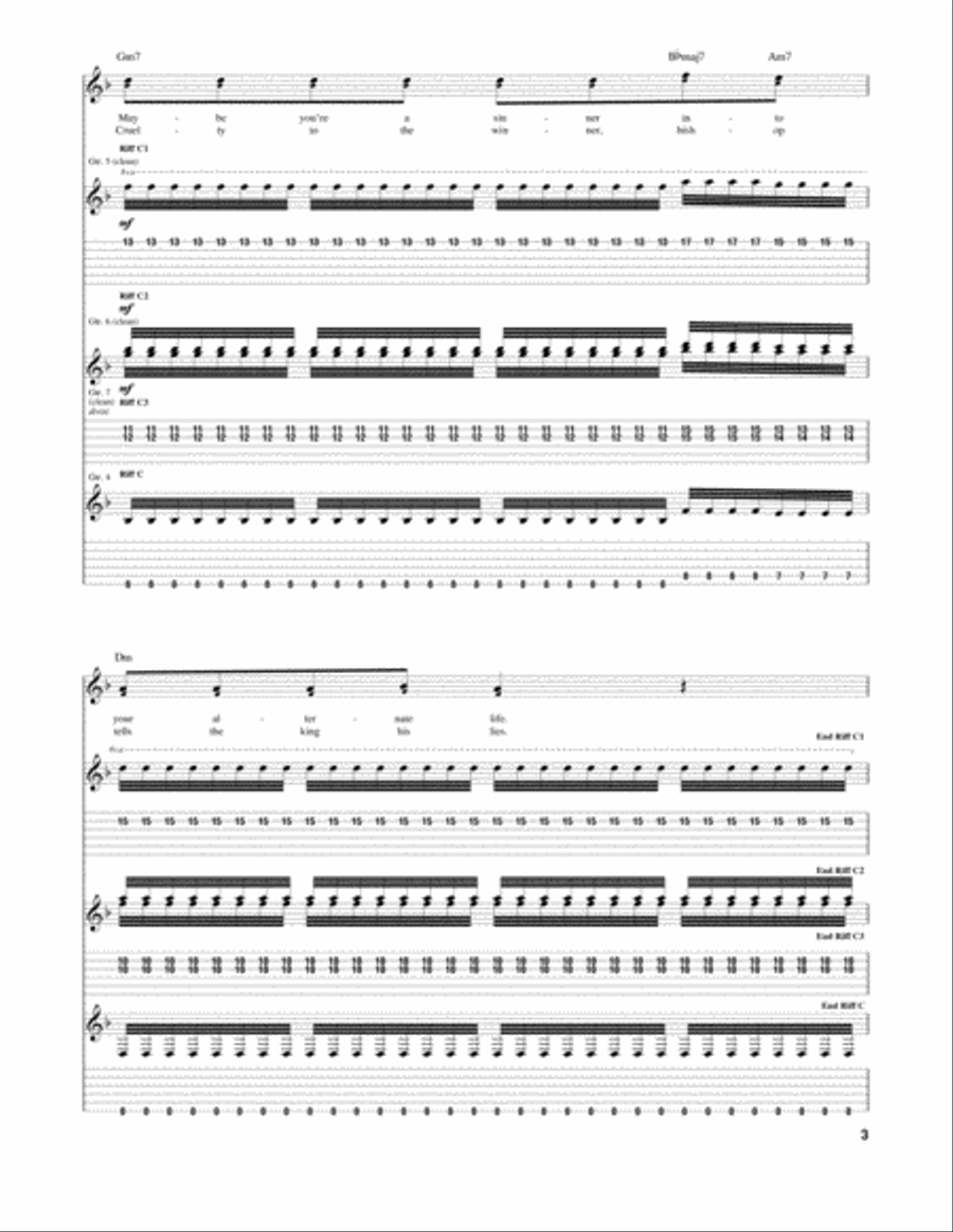 System of a best sale down soldier side tab