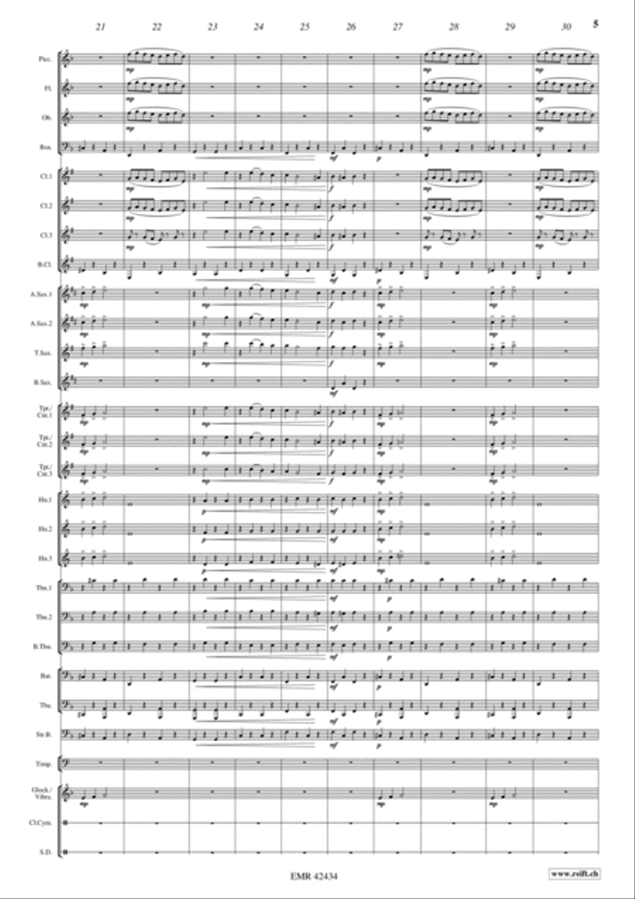 The Godson The Godson Concert Band scores gallery preview page 5