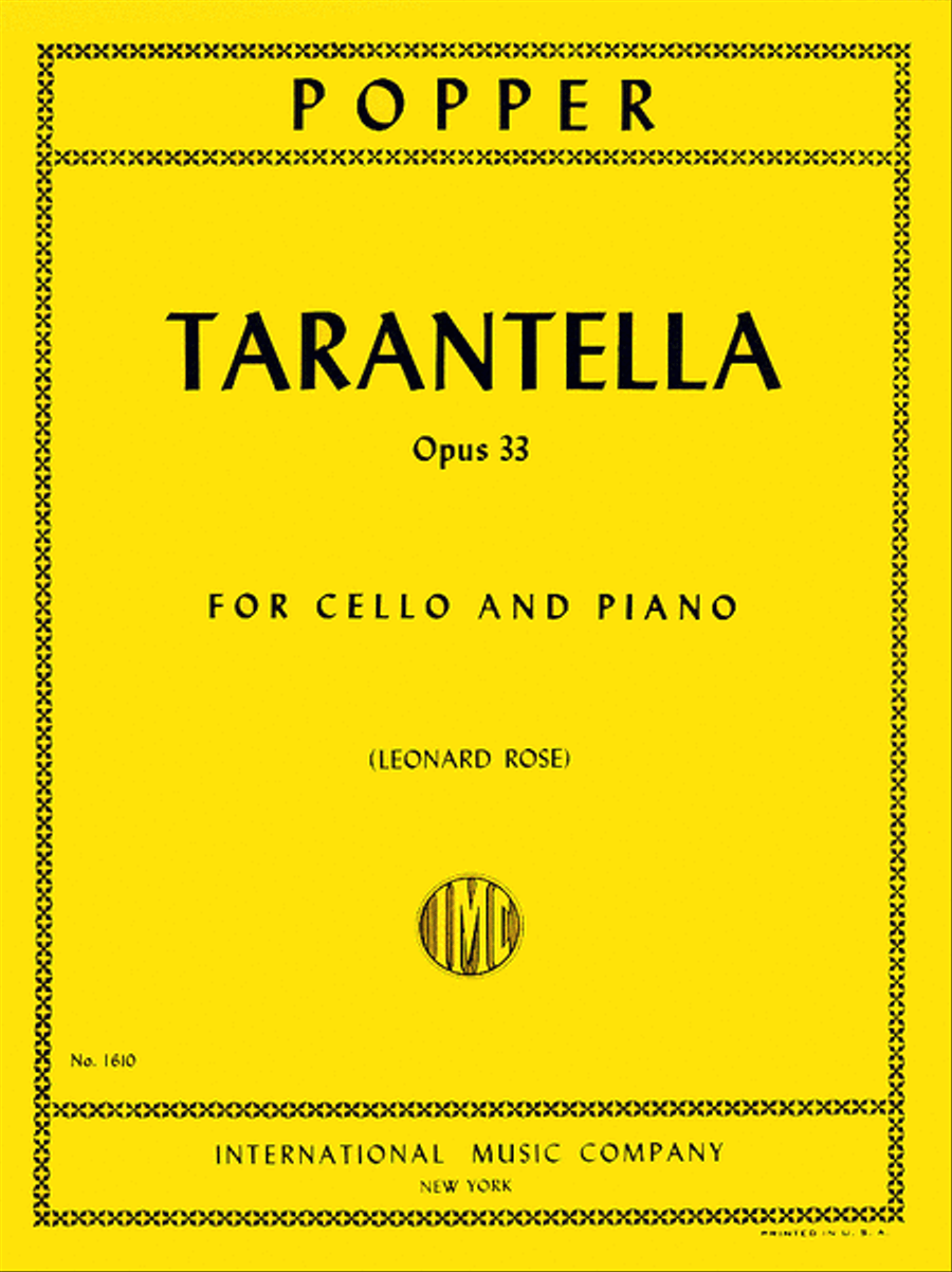 Tarantella, Op. 33