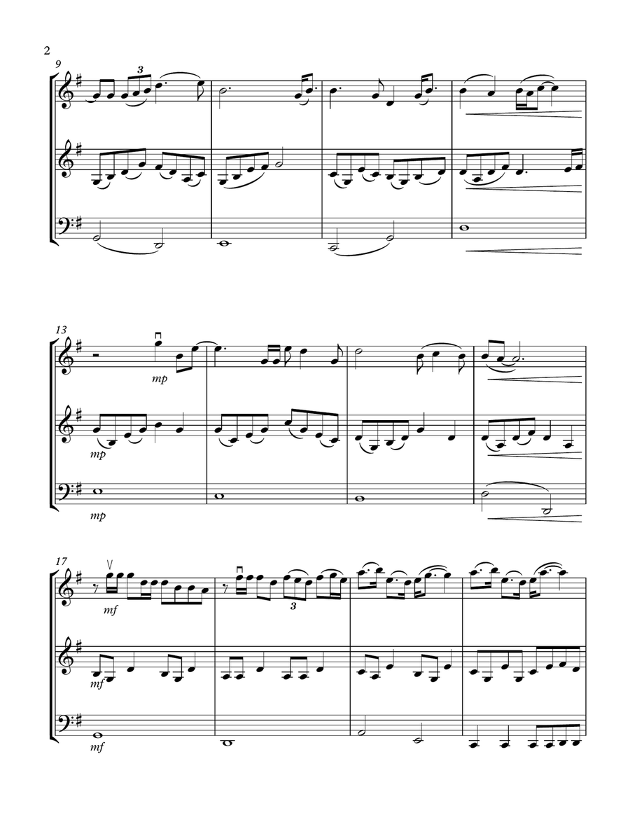 Never Enough String Trio scores gallery preview page 2