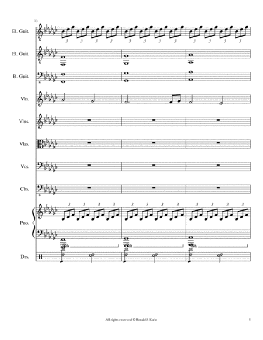 Dreaming Dreaming Full Orchestra scores gallery preview page 6